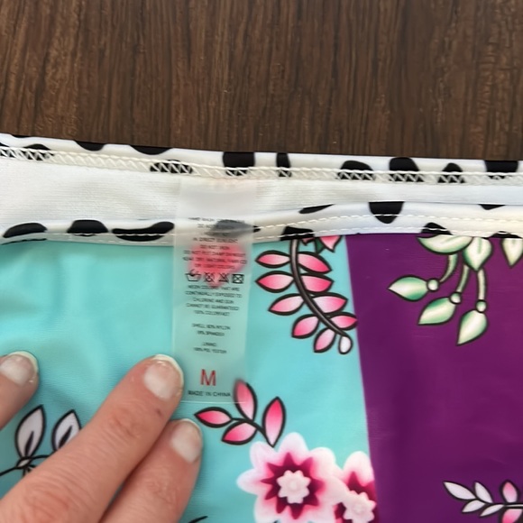 Amazon High Waisted Swim Bottoms - Size Medium - Picture 3 of 3